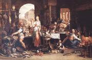 Frans Snyders Joachim Antonisz Uytewael Kitchen Scene (mk14) oil painting reproduction